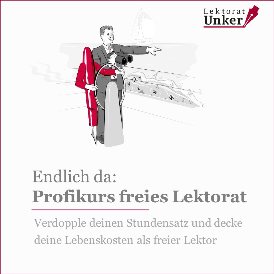 Ein Einblick in das Einführungswebinar für Lektoren.